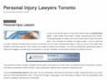 personalinjurylawyerstoronto.net