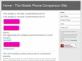 mobilephonescomparisonsite.com