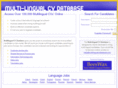 multilingualcvdatabase.com