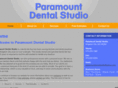 paramountdentalstudio.net