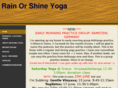 rainorshineyoga.com