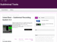 subliminaltools.com