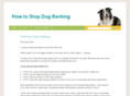 howtostopbarkingdogs.com