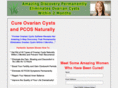 ovariancystsnaturalcure.com