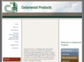 cedarwoodproducts.net