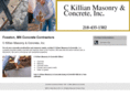 ckillianmasonryandconcrete.com