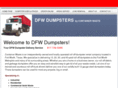 dfwdumpster.com