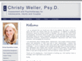 drchristyweller.com