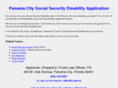 panamacitysocialsecuritydisabilityapplication.com