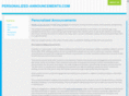personalized-announcements.com