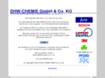 dhw-chemie.com