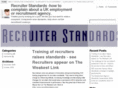 recruiterstandards.com