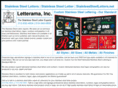 stainlesssteelletters.net