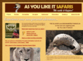 asyoulikeitsafaris.com