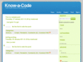 know-a-code.com