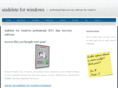 windowsundelete.com