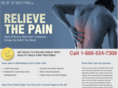 reliefofbackpain.com