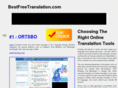 bestfreetranslation.com