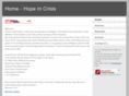 hope-in-crisis.com