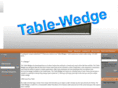 table-wedge.com
