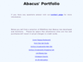 abacusportfolio.net