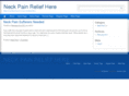 neckpainreliefhere.com