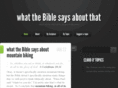 whatthebiblesaysaboutthat.com