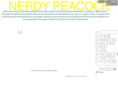 nerdypeacock.com