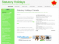 statutoryholidays.ca