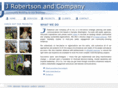 jrobertsonandco.com