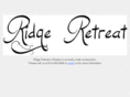 ridge-retreat.com
