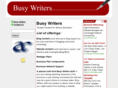 busywriters.com