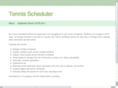 mytennisscheduler.com