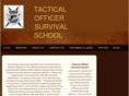 tacticalofficersurvivalschool.com