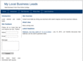 mylocalbusinessleads.com