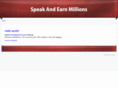 speakandearnmillions.com