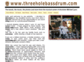 threeholebassdrum.com