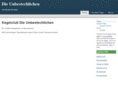 unbestechlichen.de