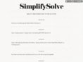 simplifysolve.com