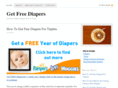 getfreediapers.net