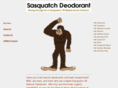 sasquatchdeodorant.com