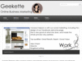 geekettemarketing.com