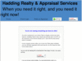 haddingappraisals.com