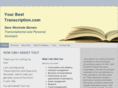 yourbesttranscription.com