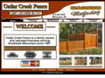 cedarcreekfencewi.com