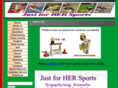 justforhersports.com