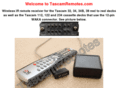 tascamremotes.com