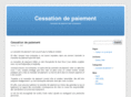 cessation-de-paiements.com