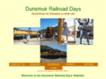 dunsmuirrailroaddays.org
