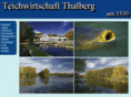 teichwirtschaft-thalberg.de